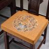 Cojín Nuevo para Silla de Comedor China Cojín Rojo Boda Silla de Mesa de Comedor Cojín Caoba de Alta Gama Silla Circular Cojín para Asiento de Tarjeta Antideslizante