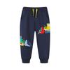 Pantalones de Sudadera para Niños Estilo Europeo y Americano Otoño Nuevo Pantalón de Chándal para Niños Bordado de Excavadora Pantalones para Niños