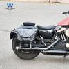 Carrocería de coche Lobo adecuada para Harley X48/883 bolsa lateral bolsa lateral caja lateral retro modificación bolsa para casco cinturón impermeable liberación rápida