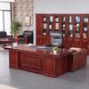 Escritorio ejecutivo de madera maciza escritorio simple moderno pintado escritorio de una sola persona atmosférico madera pintada cuero escritorio de gerente escritorio presidencial ejecutivo