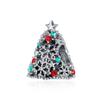 Pulseiras de Natal Estilo Étnico Decoradas à Mão, Colares de Árvore de Natal Coloridos com Contas, Contas Soltas Feitas à Mão DIY, Contas de Floco de Neve em Estoque