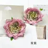 Estilo europeo nuevo estilo Tang cabezas de flor de rosa materiales para hacer tocados y coronas hechos a mano con flores artificiales arreglo de pared de flores para bodas