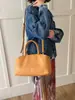 Bolso de mano de nube de fila transfronterizo para mujer, bolso tote de cuero genuino de gran capacidad, bolso cruzado simple para el día a día, venta al por mayor de fábrica