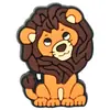 Funda para Teléfono Móvil de Animales de Dibujos Animados Ropa Accesorios para Joyería DIY Decoración Plana Tigre León Parche Suave de PVC