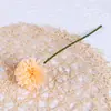 Crisântemo de bola de pingue-pongue, bola de flor artificial, crisântemo falso, decoração de casamento, arranjo de flores para fotografia, adereços e decorações para local de fotos