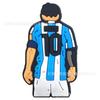 Futebol Messi Neymar Mba Pi Cro Cave Sapatos Acessórios DIY Decoração De Borracha Macia Remendo Fivela De Sapato Destacável Flor De Sapato