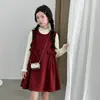 2026 Estilo Coreano Otoño/Invierno Mediano a Grande Niños Niñas Pequeñas Niños Ropa Infantil Niñas Conjunto de Falda de Invierno