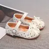 Zapatos de Princesa de Moda para Niñas, Zapatos de Cuero de Punta Cerrada de Verano, Modelo Nuevo 2026 para Niñas Pequeñas y Bebés, Zapatos de Rendimiento con Suelas Suaves, Versátiles