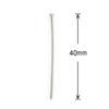 Alfiler en T de Acero Inoxidable Cabeza Grande Aguja de Bola Aguja de 9 Pines Aguja para Abalorios Aguja Libre de Óxido Accesorios DIY Aguja Duradera Aguja para Joyería
