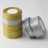 Material de embalaje de cebolla plateada con flores al por mayor cinta floral para regalo ramo embalaje para hornear pasteles cinturón de cebolla dorado y plateado