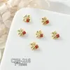 Estilo Chino Popular Festivo Accesorios para Uñas Aleación Pedrería Gato de la Suerte Lingote León Despertar Decoraciones para Uñas Venta al por Mayor