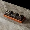 Caja de plástico para almacenar frutos secos, charola casera dividida para snacks, salón de belleza, bar, caja comercial para snacks y dulces para presentación