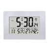 Radio reloj inteligente de estilo japonés calibración automática de la hora reloj de radio alemán reloj electrónico LCD multifunción reloj de radio digital