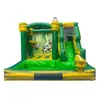 Combo Inflable de Rebote Acuático al por Mayor con Tobogán para Eventos
