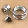 Conector de rosca interna a vácuo KF, aço inoxidável 304 adaptador de rosca interna para manômetro de pressão a vácuo de conexão rápida, KF16, 25, 40