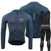 Traje de Ciclismo Pas Manga Longa Jersey de Ciclismo para Bicicleta de Estrada Top Secagem Rápida Absorção de Suor Respirável Bicicleta de Montanha