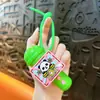 Chaveiro Microfone de Gravação Panda Capivara Fofo de Desenho Animado Pingente Divertido de Brincar Máquina de Garra Presente Atacado