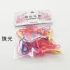 Sj926 Estilo coreano fuerte tirón continuo desechable banda de goma para el pelo de niños banda de goma colorida puesto de Yiwu 2 yuanes al por mayor