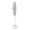 Embalagem Caixa BrancaBatedor de Leite Automático com Interruptor de Dupla Velocidade para Café, Matcha e Leite de Soja, Mixer Elétrico com Início/Parada por Um Toque