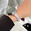 Adequado para Huawei Gt7 Pulseira de Metal Flor Dourada Relógio Watch6 Pulseira de Pulso Feminina Fashion e Versátil com Cravação de Diamantes