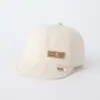 2026 Nuevo Sombrero de Bebé de Color Sólido con Visera Suave Verano Nuevo Ins Secado Rápido Transpirable Estilo Coreano Gorra de Béisbol Diseño Simple