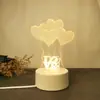 2026 Ano do Cavalo Luminoso Criativo Desenho Animado 3D Luz Noturna Mesa de Cabeceira Atmosfera Plug USB LED Pequena Luminária de Mesa