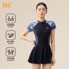 Traje de baño 361 grados para mujer, aguas termales 2025, nuevo traje de baño para adulto, mujer de mediana edad y anciana, talla grande