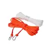 Tendedero de Alambre de Acero Engrosado con Núcleo de Nylon, Longitud Extendida de 15.2m, Cuerda para Secado al Aire Libre, Sin Taladro, Cuerda Anti-Colgante