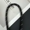 Corda trançada personalizada de 8mm 150cm corda única 97 cores em estoque Corda de poliéster para DIY feita à mão Cordão anti-perda resistente ao desgaste