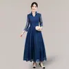 Elegante Vestido de Noche para Banquetes 2026 Nuevo Estilo Verano Adulto Encaje Sudeste Asiático Ebay Vestido Largo para Mujeres