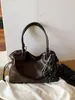 Bolso de moda transfronterizo de alta apariencia y gran capacidad, estilo otoño e invierno, bolso tote de temperamento exterior estilo francés, bolso de hombro para el trabajo