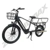 Exportación al por mayor personalizada de bicicletas eléctricas con asistencia de 20-24 pulgadas para transportar mercancías y entregar comida a domicilio