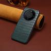 Funda de Teléfono de Cuero con Patrón de Cocodrilo Denior para Huawei Mate80Promax P80Ultra Funda Protectora Anticaídas de Imitación de Cuero