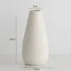 Venta Caliente Transfronteriza Cerámica Pequeño Jarrón Hidropónico Estilo Ins Alto Valor de Color Sentido Avanzado Adornos para Sala de Estar Adornos de Flores Decoración de Escritorio