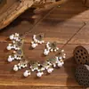 Ventas Directas de Fábrica Transfronterizo Europeo y Americano Estilo Retro Hueco Gota de Agua Exagerado Set de Joyería de Collar y Pendientes para Mujer Yiwu