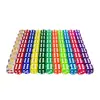Dados Coloridos Transparentes de 16mm Cantos Arredondados Dados Coloridos de Acrílico Dado Brinquedo Fichas de Dado Peneira Dado DIY