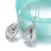 Aretes Semiredondos Huecos Ojo de Gato Celebridad de Internet TikTok Aretes Moda Ojo de Gato Luz de Luna Amor Deseo