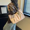 Bolsa Tote Minimalista de Grande Capacidade Estilo Coreano para Mulheres, Design 2026, Bolsa de Mão de Nicho, Bolsa de Trabalho Gentil e Intelectual