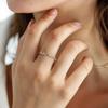 Anillo Abierto de Mariposa Tridimensional Irregular Distintivo para Mujer, Diseño Nicho, Anillo Ajustable, Anillo de Dedo de Moda
