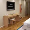 Mueble de TV para Hotel y Armario para Maletas Combinados Minimalista Moderno Especial para Hotel y B&B Juego Completo de Mesas Personalizadas para Habitación Estándar