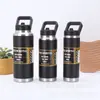 Suministro Exclusivo Transfronterizo de Vasos Aislados de Acero Inoxidable 304, Botellas de Agua Portátiles para Senderismo al Aire Libre, Botellas Aisladas Grandes para Exteriores