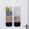Bolsa de Almacenamiento Colgante para Puerta de Dormitorio Impermeable de Algodón y Lino Estilo Rústico para Dormitorio de Estudiantes Bolsa de Almacenamiento Tridimensional de Gran Capacidad para Artículos Varios de Pared