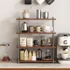 Portavasos Estilo Retro Estante Organizador para Almacenamiento de Vasos para Vasos de Agua Tazas de Café Tazas de Té Estante de Escritorio Encimera