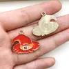 Halloween Transfronteiriço Amazon Liga de Zinco Gota de Óleo Chapéu de Abóbora Bruxa Pingente DIY Acessórios de Pingente Atacado