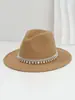 Sombreros Fedora de Fieltro para Hombres y Mujeres con Pedrería, Piedras Preciosas y Tachuelas, Sombreros de Jazz Vintage, Sombreros Personalizados para Fiestas y Bodas, Sombreros Elaborados y Brillantes