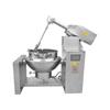 Agitador planetário automático wok grande aquecimento elétrico sanduíche wok hot pot fundo material máquina de fritura planetária