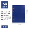 Punto A5 Funda de Cuero para Cuaderno de Negocios Bloc de Notas Desmontable de Hojas Sueltas Regalo Corporativo Libro de Registro de Reuniones Al por Mayor