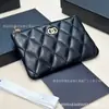 Portatarjetas de Marca Clásica Transfronterizo para Mujer con Cremallera Rombo Cartera de Mano para Monedas Almacenamiento en Bolso de Mujer Bolsa para Monedas