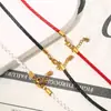 Accesorios para Joyería DIY Pulsera de Cuerda de Cuero Trenzada Tricolor Ajustable con Cierre de Langosta Cadena de Extensión Pulsera Semi-Terminada