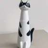 Jarrón Original con Forma de Perro de Pelo Largo, Florero Creativo Lindo para Arreglos Florales de Mascotas, Adorno de Decoración de Escritorio para el Hogar Transfronterizo